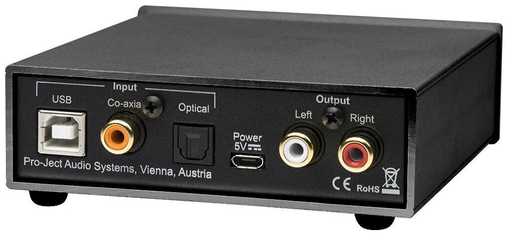 Pro-Ject Head Box S2 Digital Black по цене 52 068.03 ₽