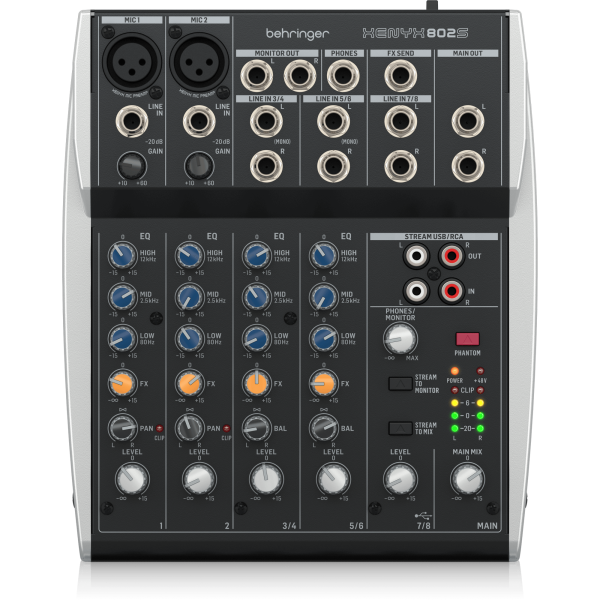 Behringer XENYX 802S по цене 9 900 ₽