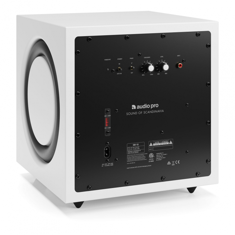 Audio Pro SW-10 White по цене 44 890 ₽