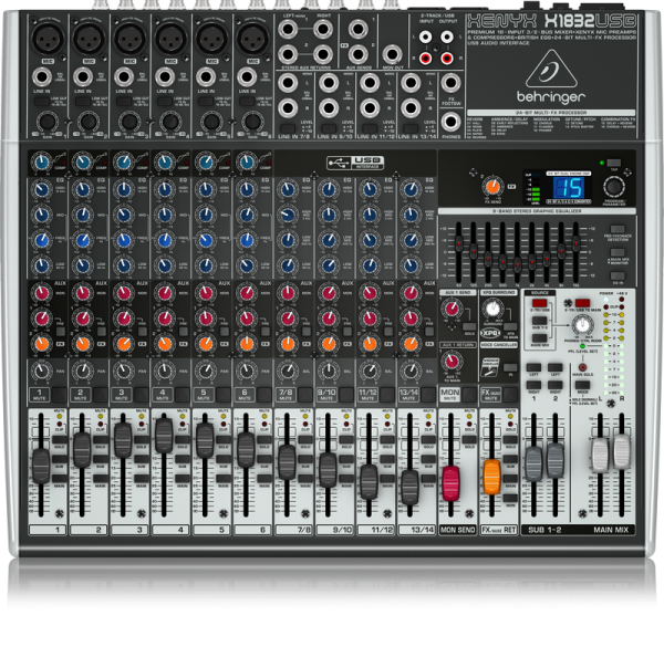 Behringer XENYX X1832USB по цене 32 291.50 ₽