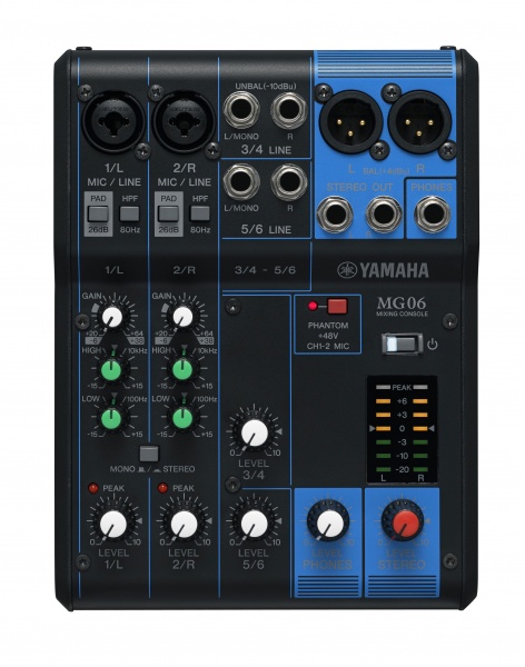 Yamaha MG06 по цене 24 200 ₽