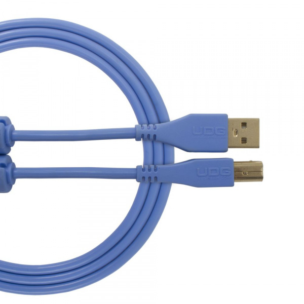 UDG Ultimate Audio Cable USB 2.0 A-B Light Blue Straight 1 m по цене 1 130 ₽