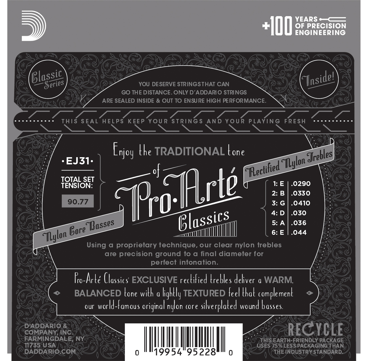 D'Addario EJ31 по цене 1 650 ₽