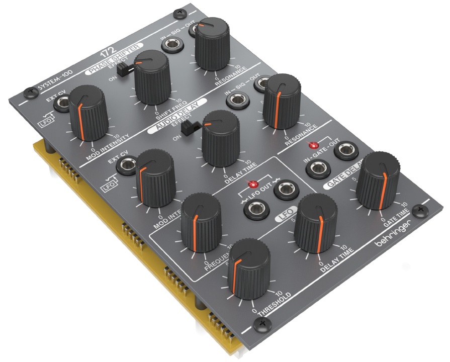 Behringer SYSTEM 100 172 PHASE SHIFTER/AUDIO DELAY/GATE DELAY/LFO по цене 10 500 ₽