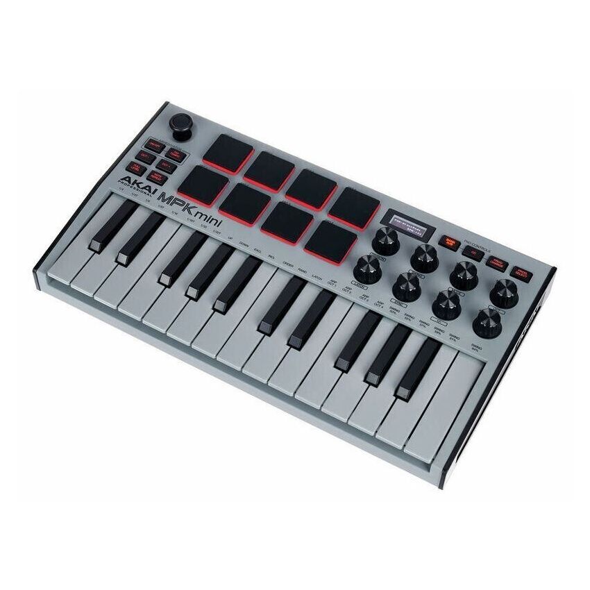 AKAI PRO MPK Mini MK3 Grey по цене 13 750 ₽