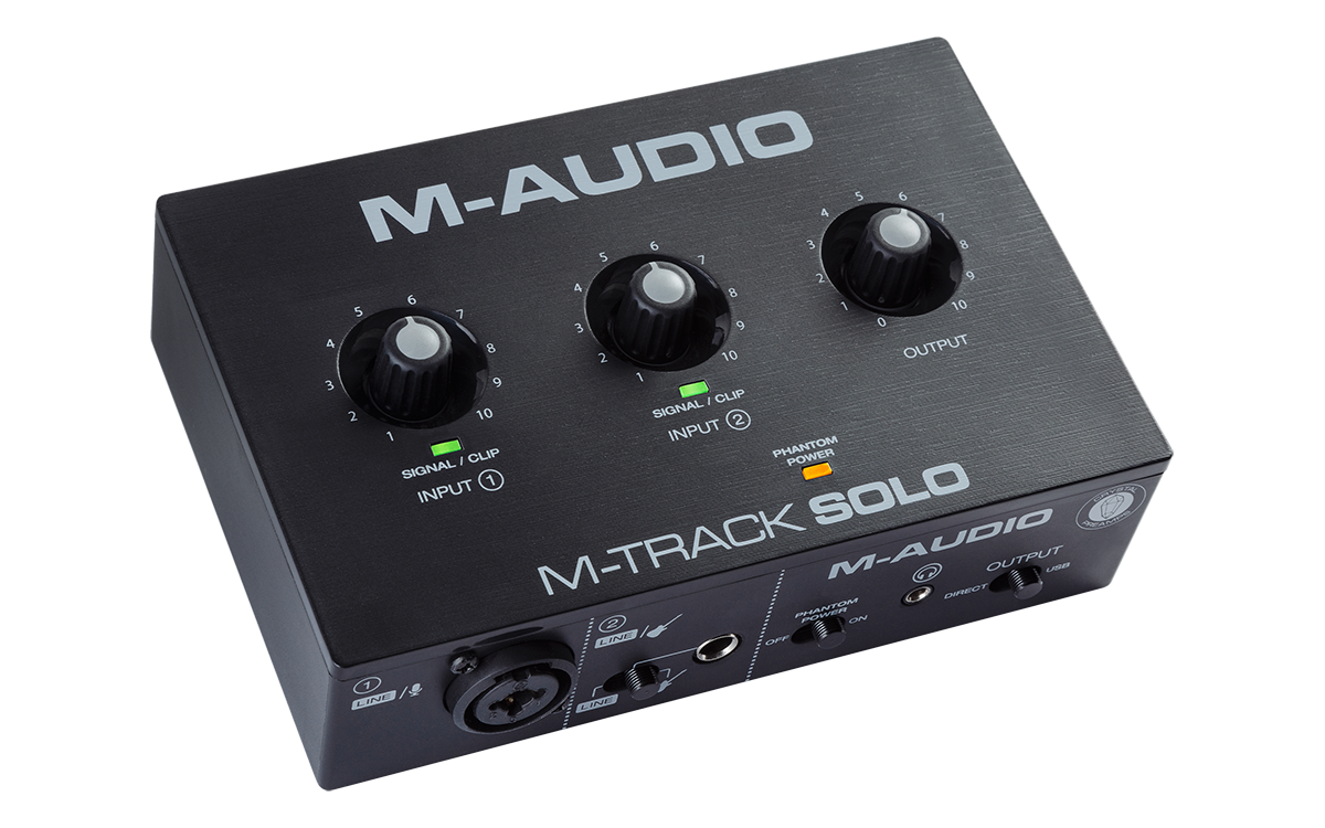 M-Audio M-Track Solo по цене 7 650 ₽