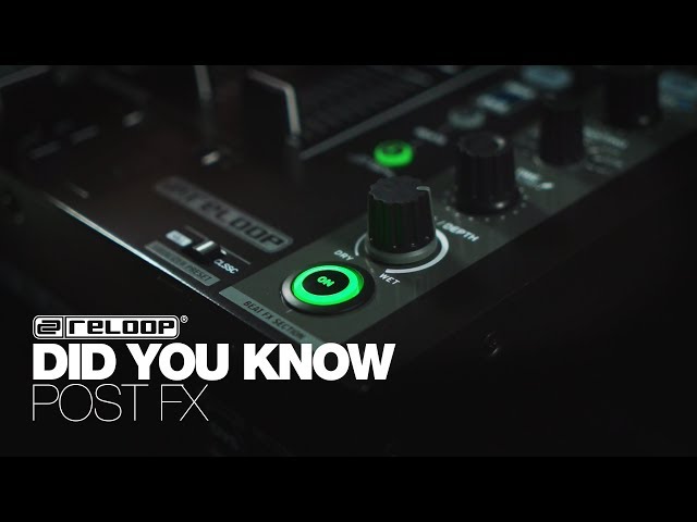 RMX-90 DVS: how the post fader Effects work. Did you know? (Tutorial)