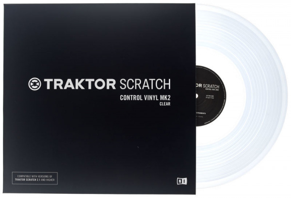 Native Instruments Traktor Scratch Pro Control Vinyl Clear Mk2 по цене 4 250 ₽