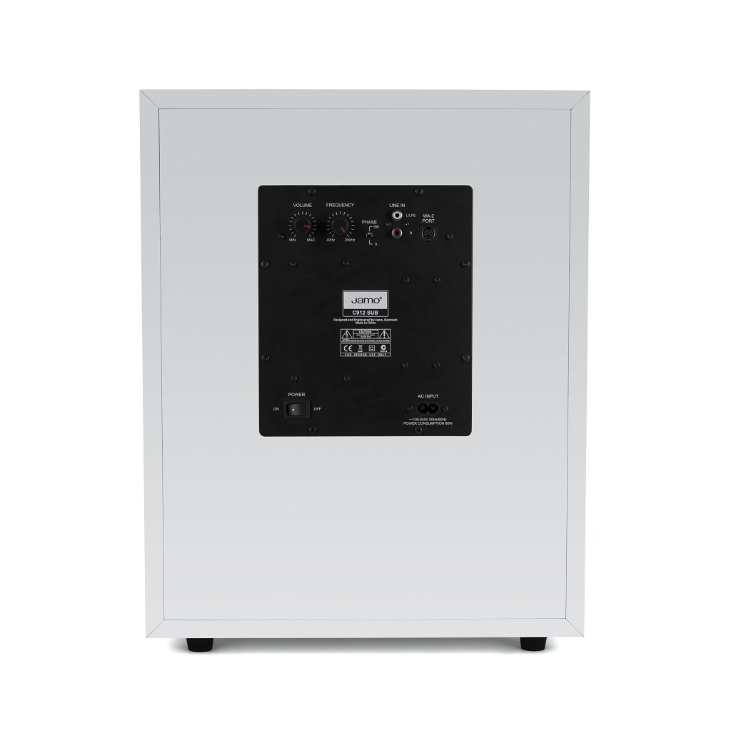 Jamo C 912 SUB Matte White по цене 70 000 ₽