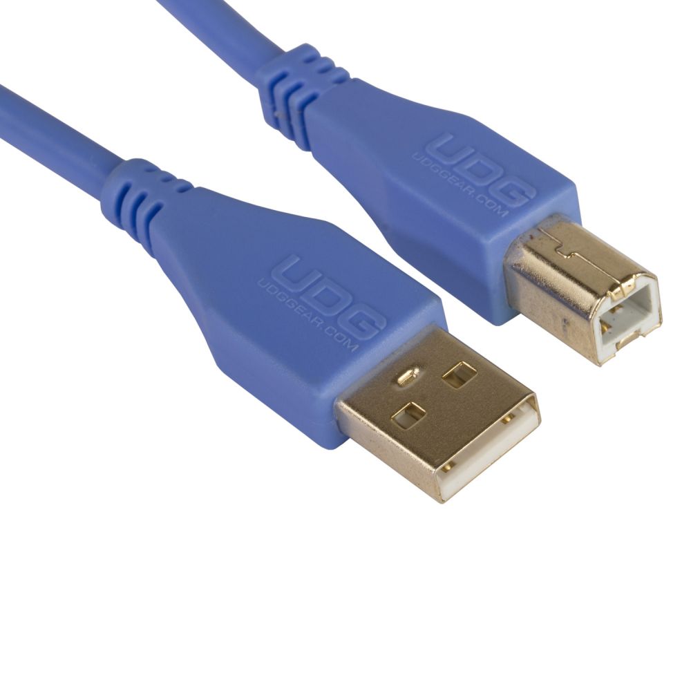 UDG Ultimate Audio Cable USB 2.0 A-B Light Blue Straight 1 m по цене 1 084.80 ₽