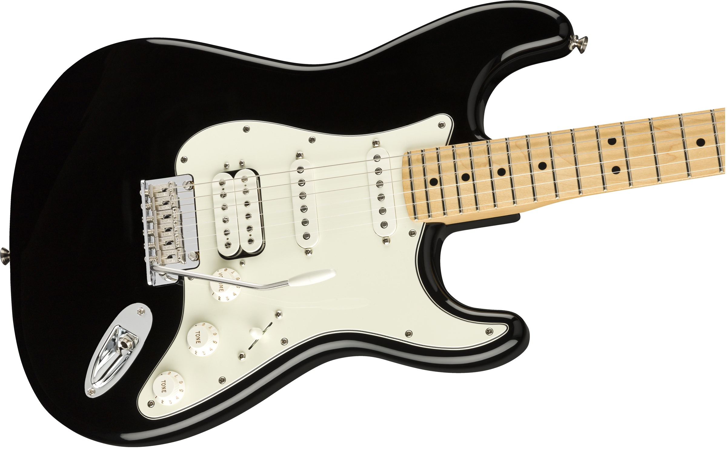 Fender Player Stratocaster HSS MN Black по цене 112 200 ₽