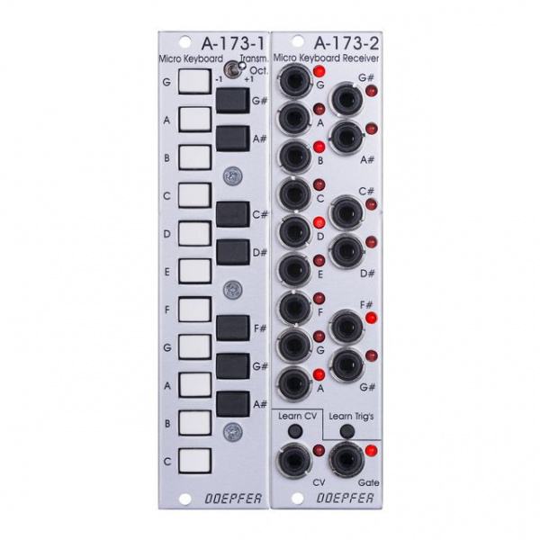 Doepfer A-173-1/2 Micro Keyboard / Manual Gate Modules по цене 21 600 ₽