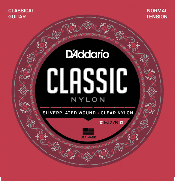 D'Addario EJ27N Student Nylon Normal Tension по цене 760.00 ₽