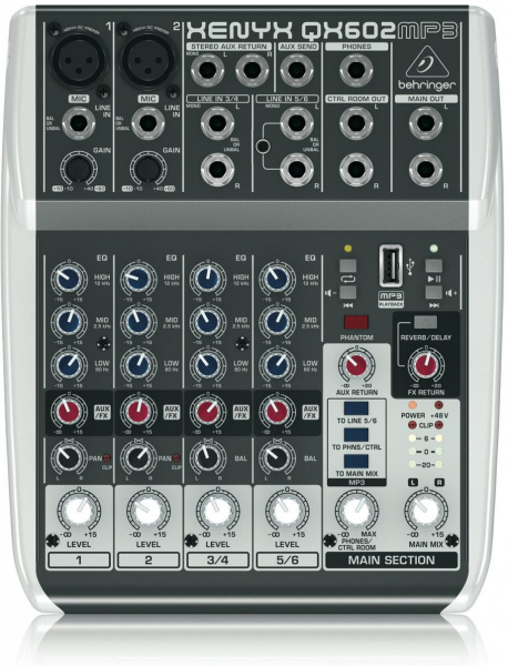 Behringer QX602MP3 по цене 14 490.00 ₽