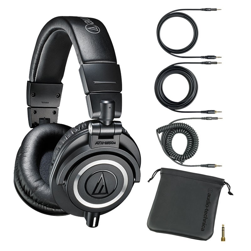 Audio-Technica ATH-M50X Black по цене 14 050.40 ₽