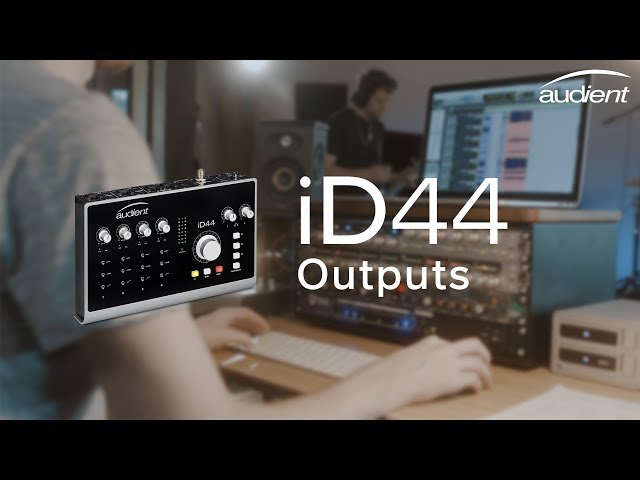 Audient iD44 Features - Analogue Outputs