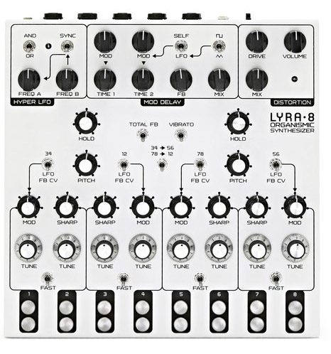 SOMA Lyra-8 Synth White Angel по цене 64 300 ₽