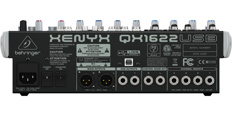 Behringer QX1622USB по цене 32 050 ₽