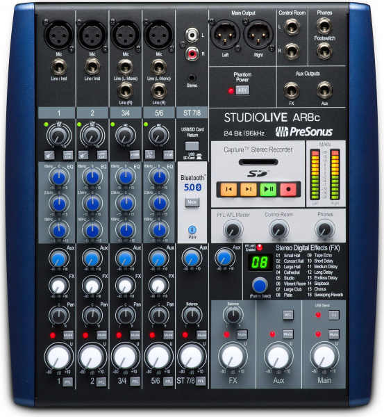 PreSonus StudioLive AR8c по цене 59 410.00 ₽