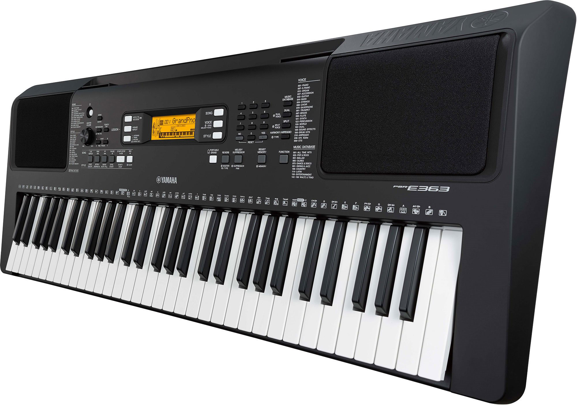 Yamaha PSR E363 по цене 20 990 ₽