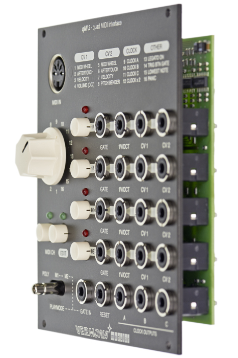 Vermona Modular qMI 2 – Quad MIDI Interface по цене 43 050 ₽
