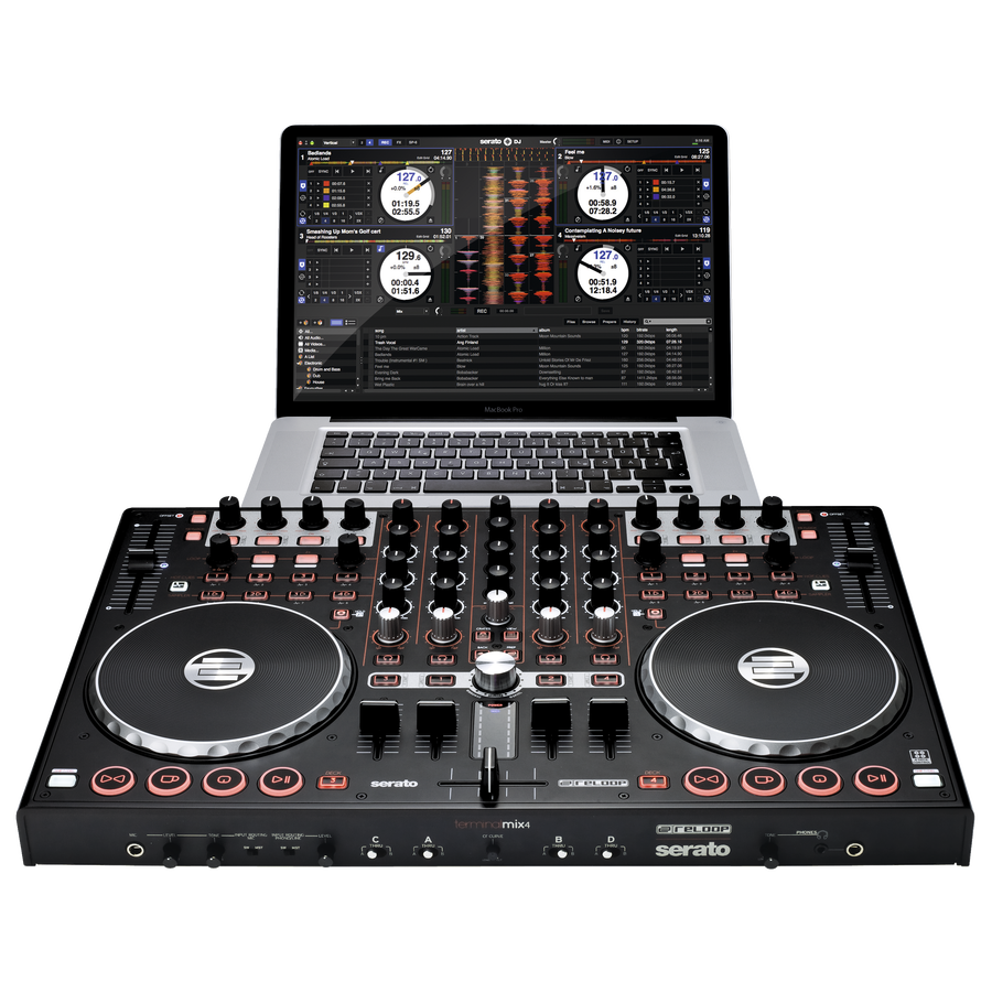 4mix. Reloop Mix 4. Reloop Terminal Mix. Reloop Spin + Serato. Аппаратура для диджея