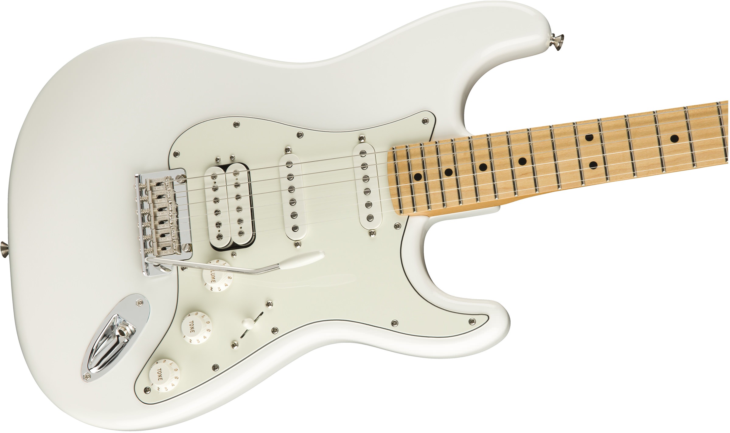 Fender Player Stratocaster HSS MN Polar White по цене 112 200 ₽