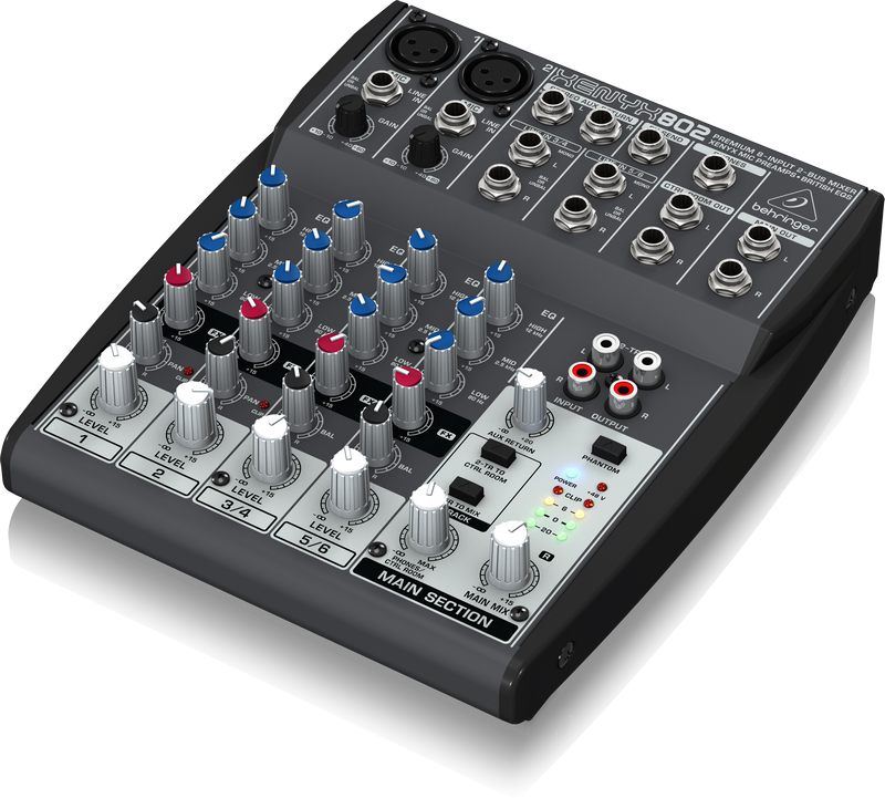 Behringer XENYX 802 по цене 9 520.00 ₽