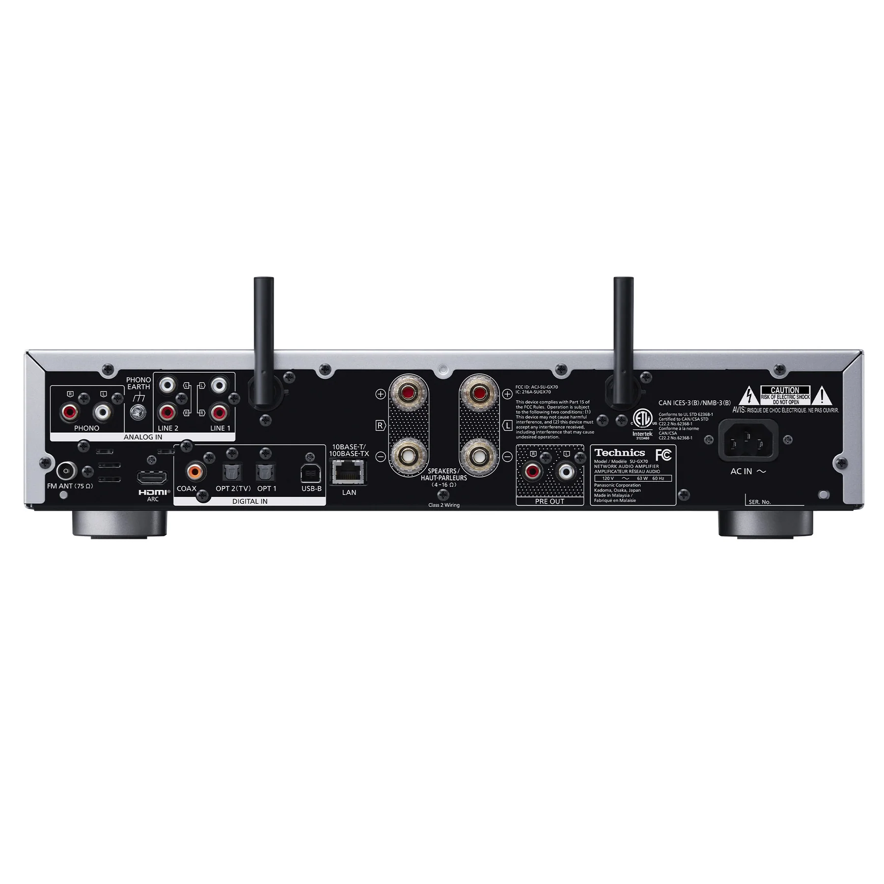Technics SU-GX70 Black по цене 236 120.00 ₽
