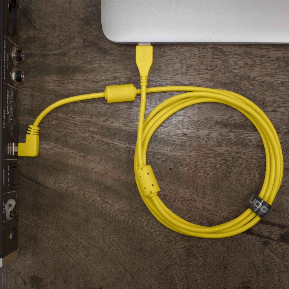 UDG Ultimate Audio Cable USB 2.0 A-B Yellow Angled 1m по цене 1 084.80 ₽