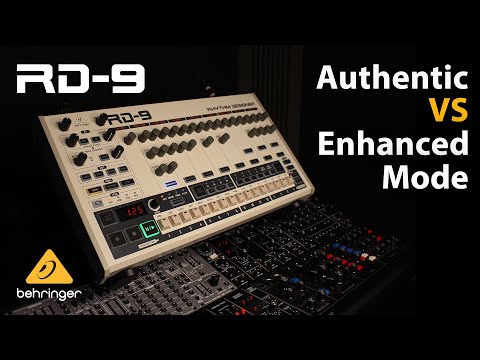 Behringer RD-9 - Authentic vs Enhanced Mode