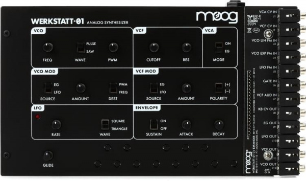 Moog Werkstatt-01 and CV Expander по цене 16 400 ₽