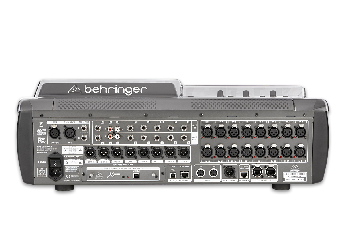 Decksaver Behringer X32 Compact Cover по цене 12 000 ₽