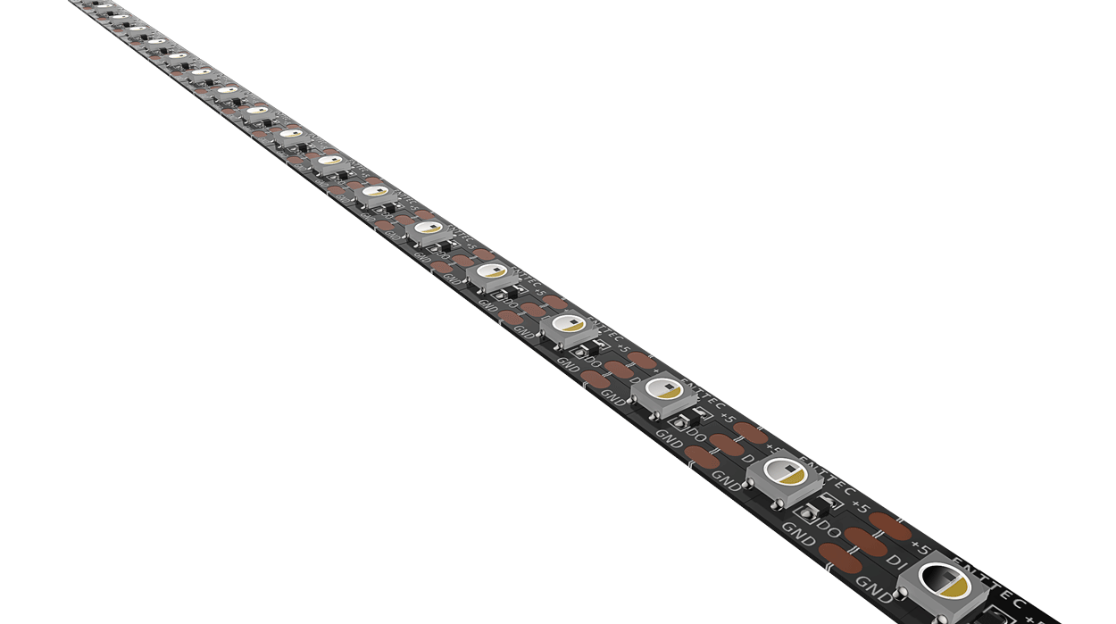 EntTec Pixel Strip 5V RGBW Black PCB Pixel Tape - 60 Leds Per Metre - 4M Reel по цене 13 680 ₽