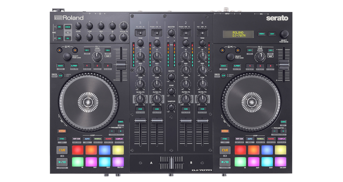 Roland DJ-707M Serato Roland DJ-707M Serato