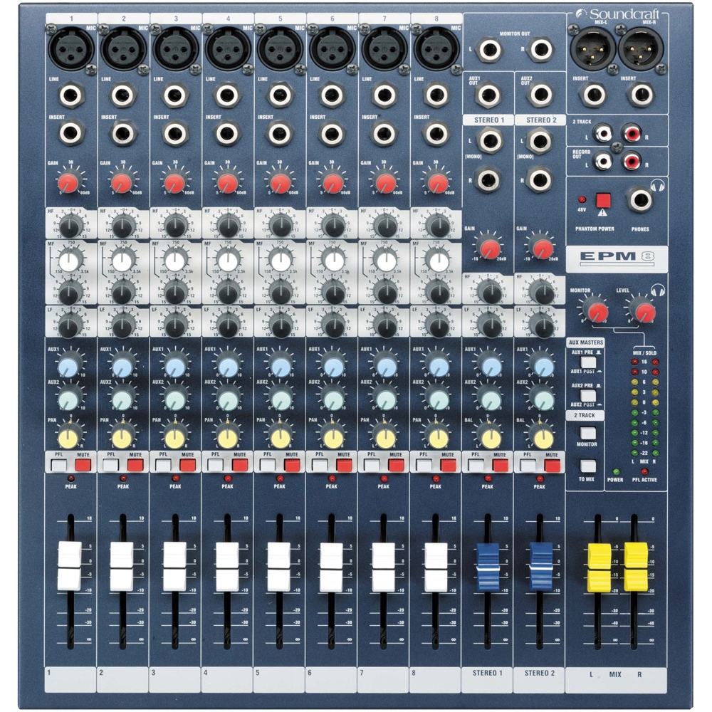 Soundcraft EPM8 по цене 67 188 ₽