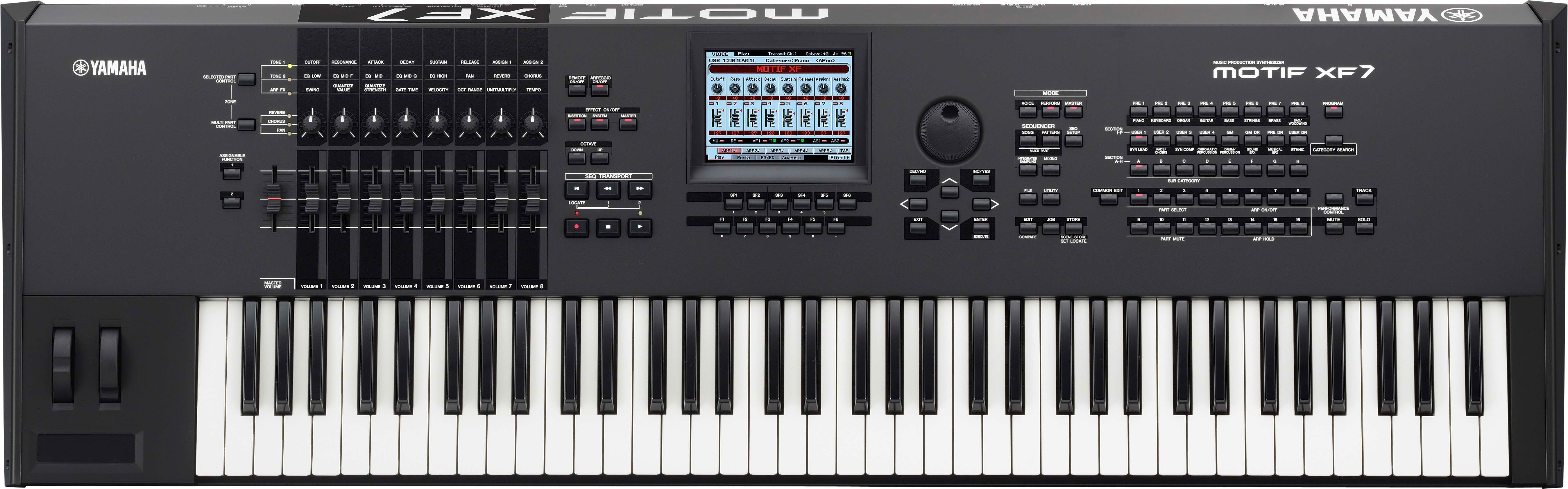 Yamaha MOTIF XF7 по цене 245 000 ₽