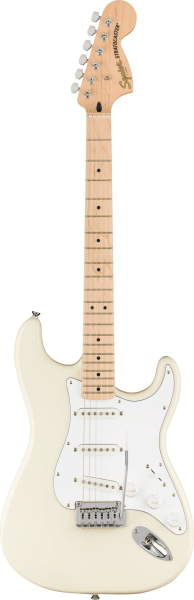 Fender Squier Affinity 2021 Stratocaster MN Olympic White по цене 42 900 ₽