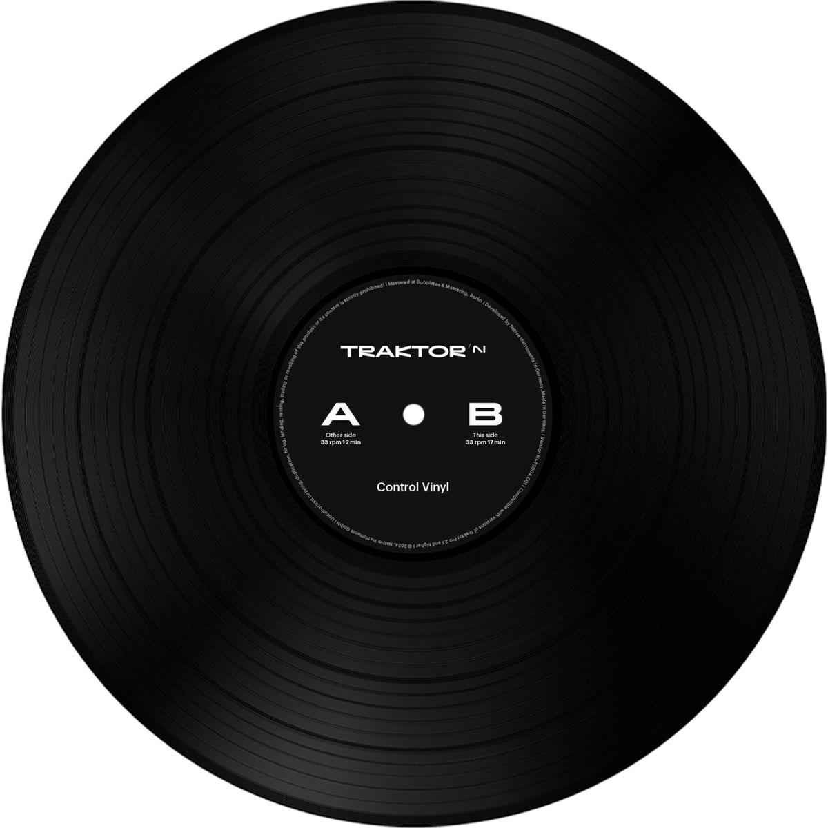 Native Instruments Traktor Control Vinyl MK2 2024 Edition Black по цене 3 400 ₽