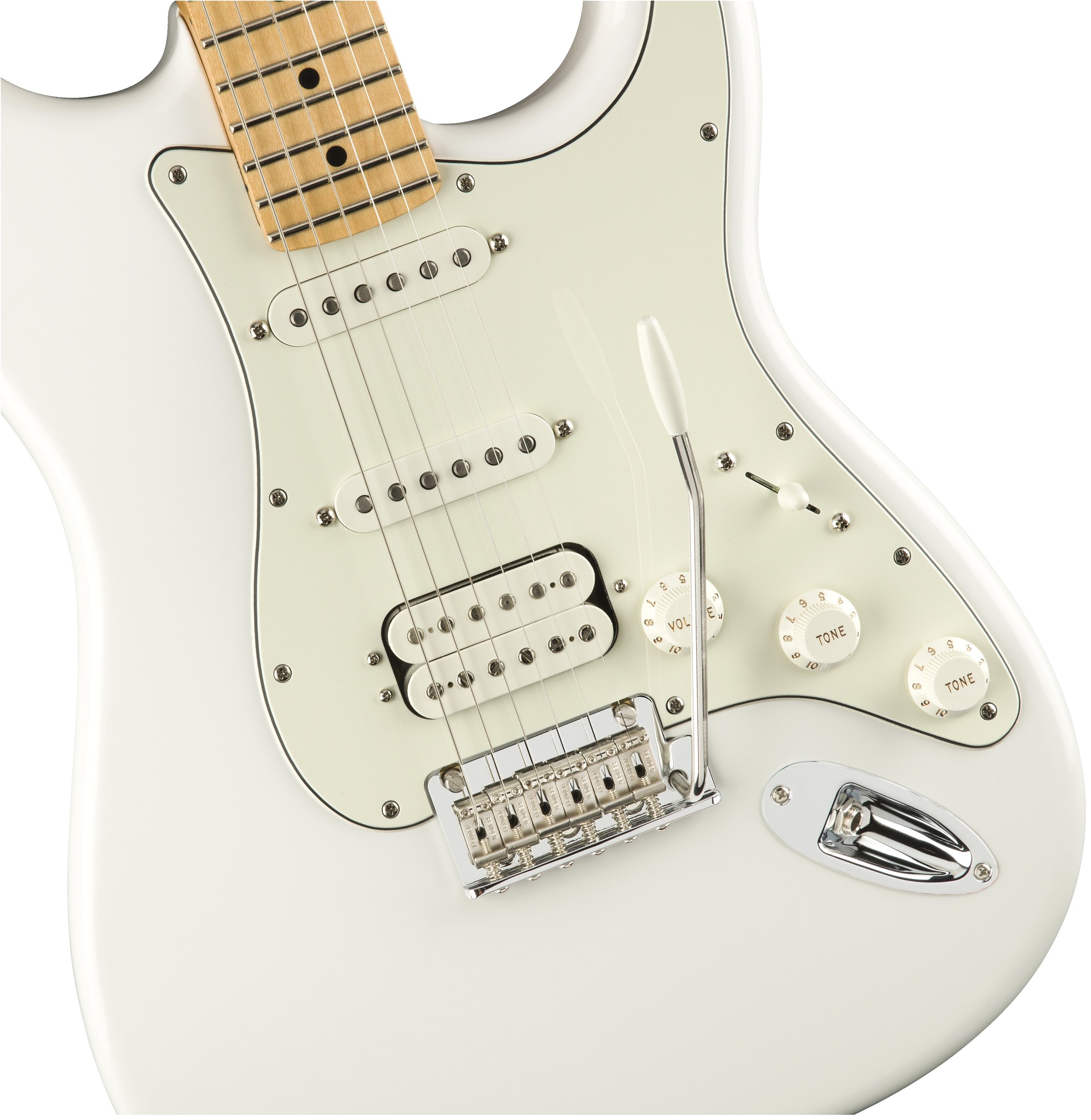 Fender Player Stratocaster HSS MN Polar White по цене 112 200 ₽
