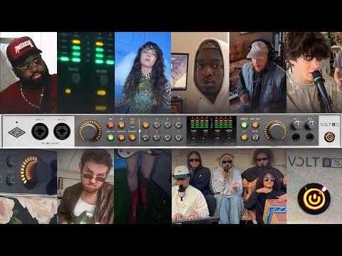 Legendary analog sound for your whole band | Volt 876 USB Recording Studio