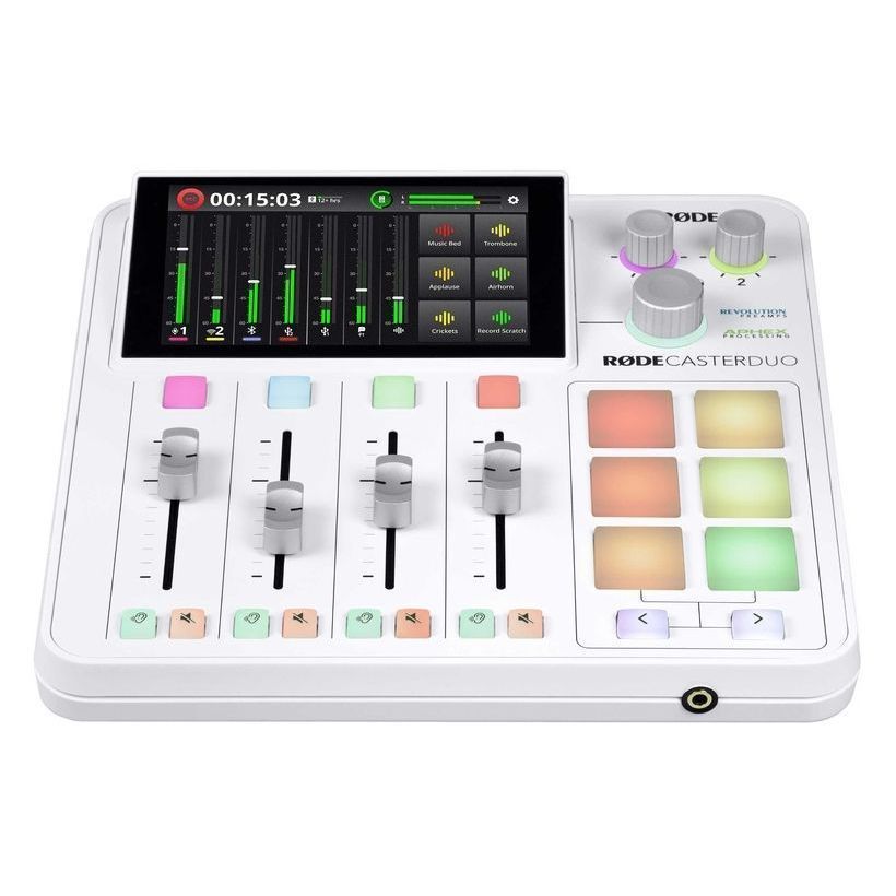 Rode Rodecaster Duo White по цене 66 950 ₽