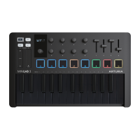 Arturia MiniLAB 3 Deep Black по цене 14 500 ₽