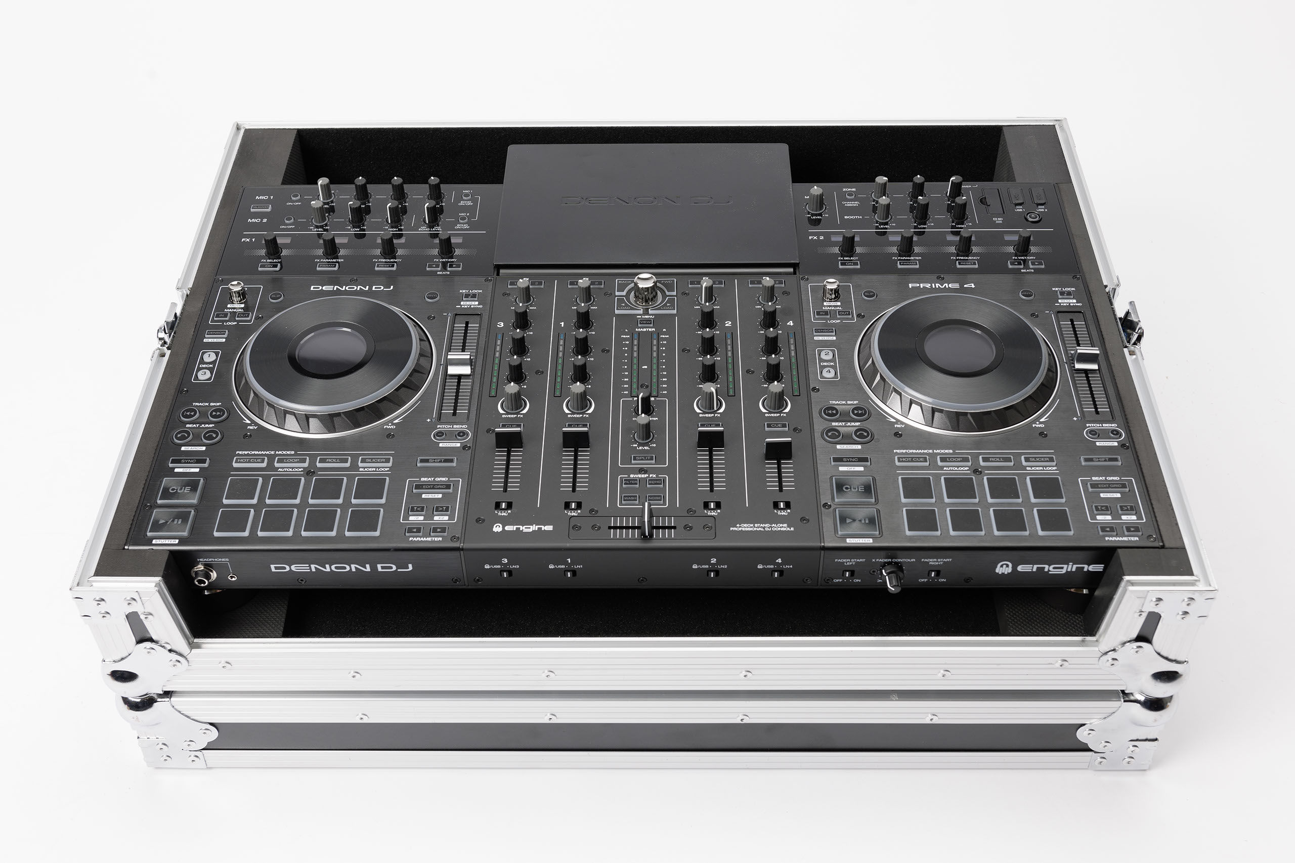 Magma DJ-Controller Case Prime 4 black/silver по цене 35 300 ₽