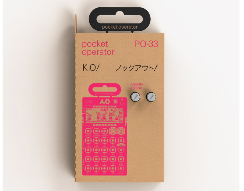Teenage Engineering объединились с Ghostly для выпуска специального Pocket Operator PO-33 K.O!