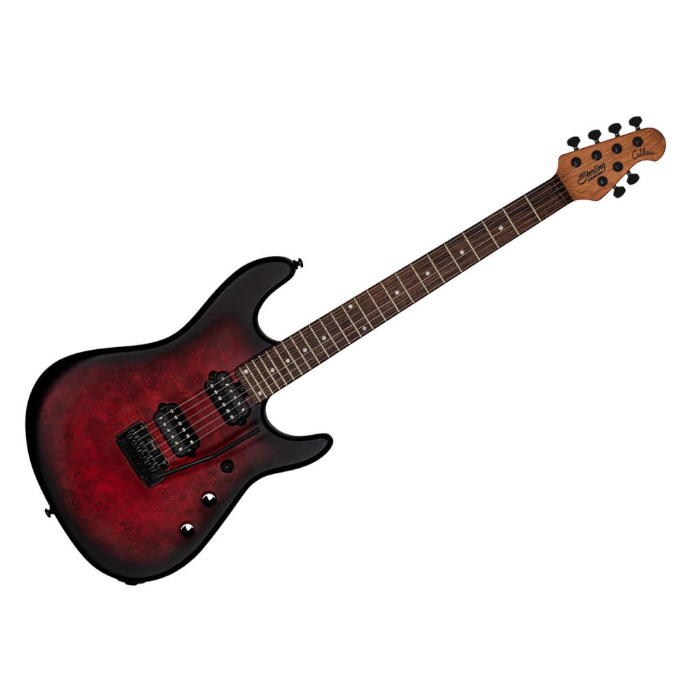 Sterling By Music Man Jason Richardson RICHARDSON6 Dark Scarlet Burst Satin по цене 171 350 ₽