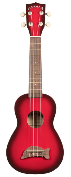 Kala MK-SD/RDBURST Makala Red Burst Dolphin Ukulele по цене 5 950 ₽