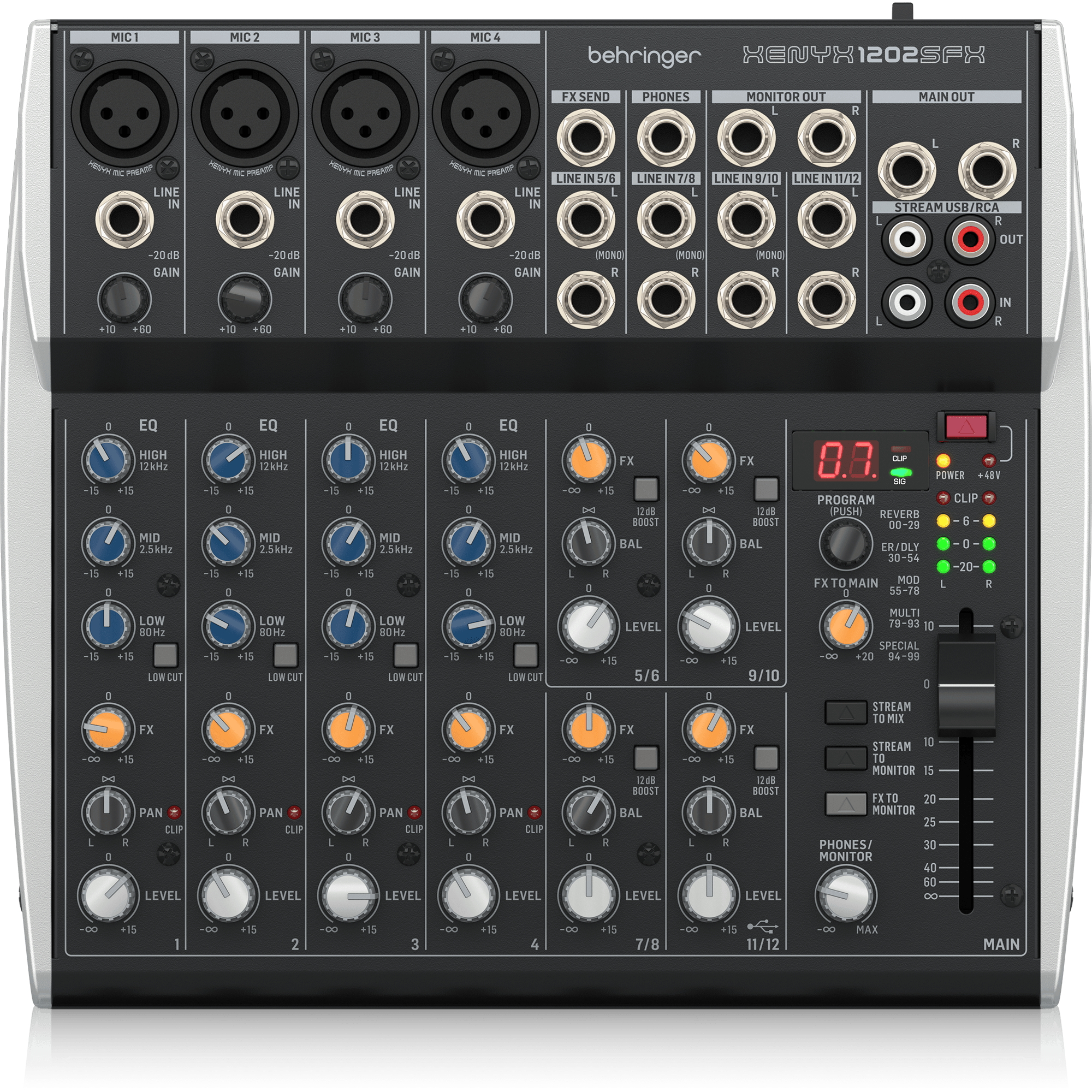 Behringer Xenyx 1202SFX по цене 19 390 ₽