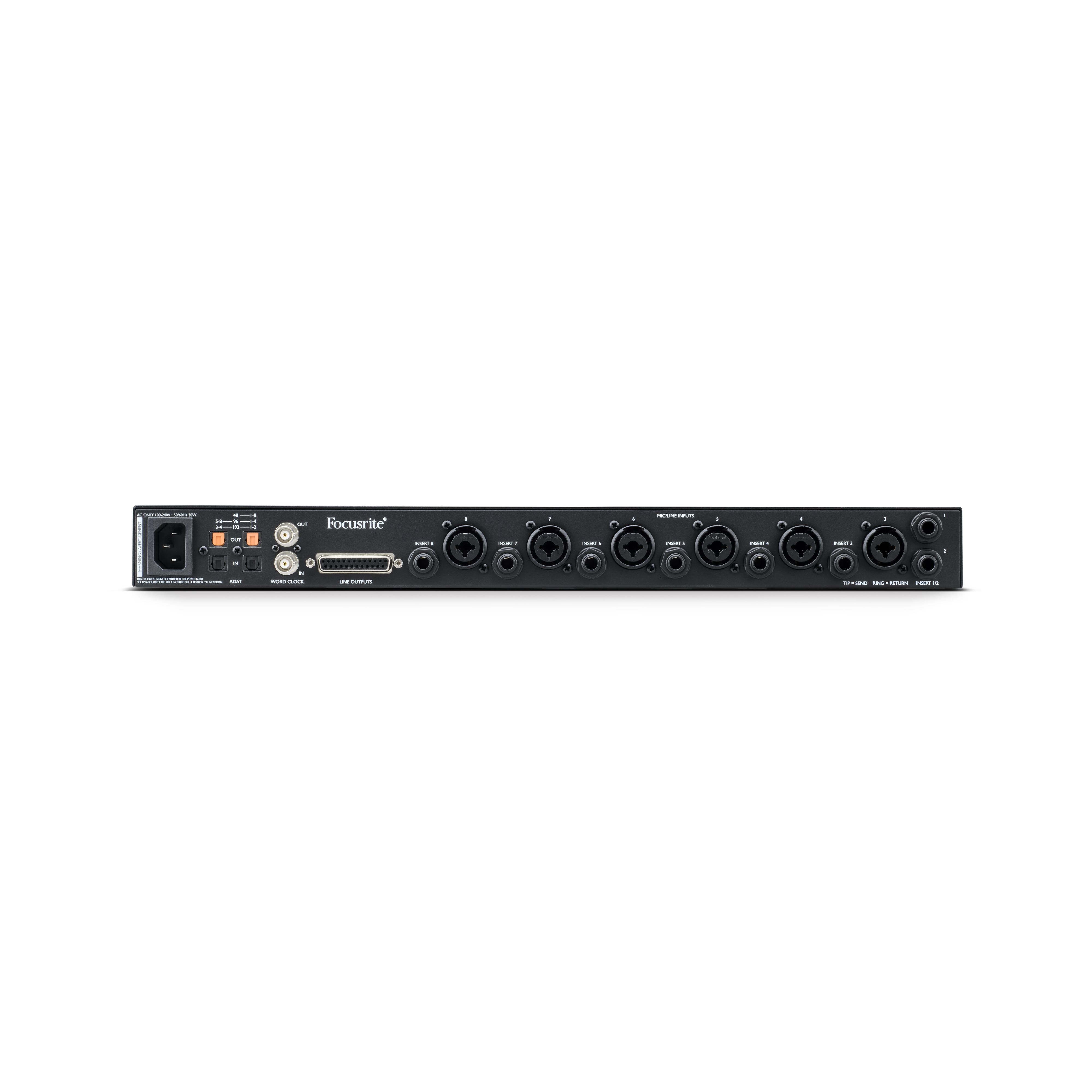 Focusrite Clarett+ OctoPre по цене 92 414.00 ₽