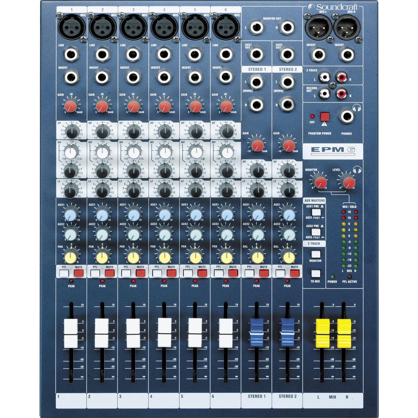 Soundcraft EPM6 по цене 51 588 ₽